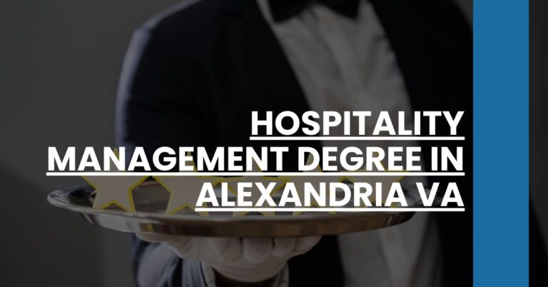 Hospitality Management Degree in Alexandria VA Feature Image