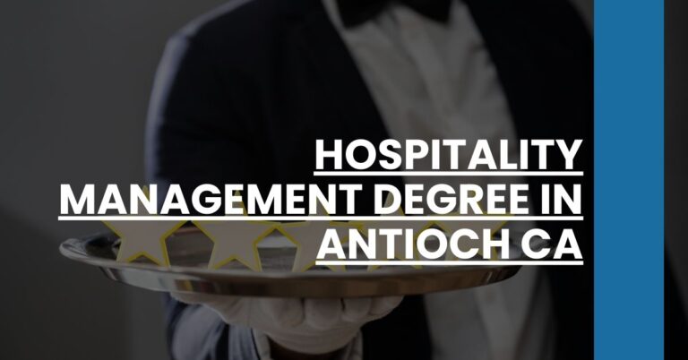 Hospitality Management Degree in Antioch CA Feature Image