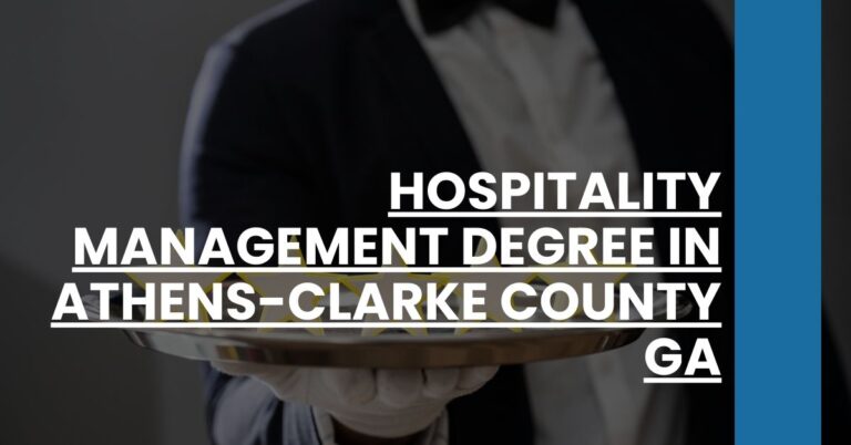 Hospitality Management Degree in Athens-Clarke County GA Feature Image