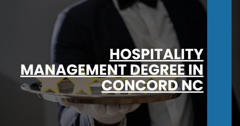 Hospitality Management Degree in Concord NC Feature Image