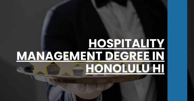 Hospitality Management Degree in Honolulu HI Feature Image