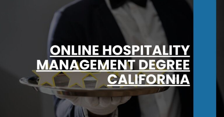 Online Hospitality Management Degree California Feature Image